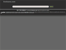 Tablet Screenshot of liveloans.com